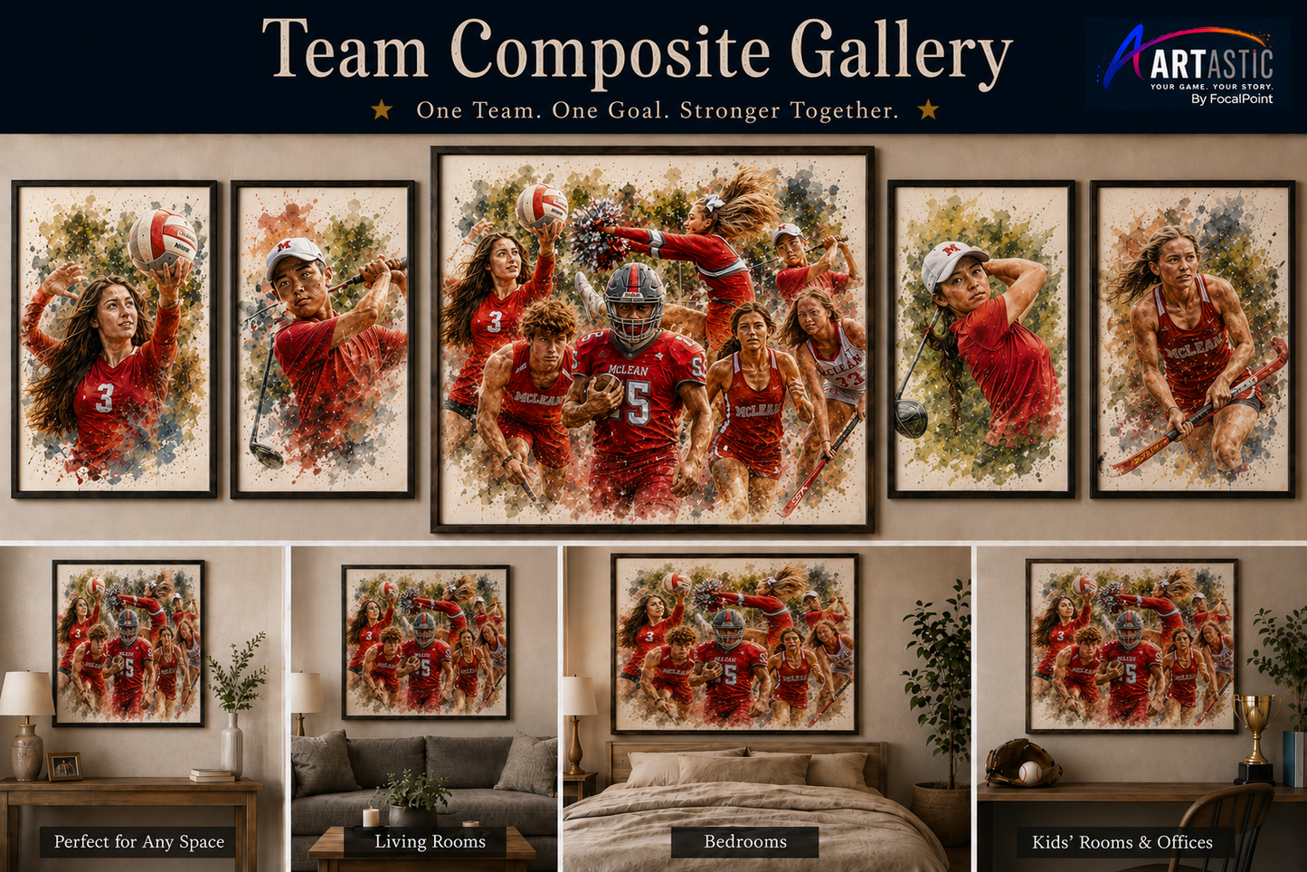 Artastic by FocalPoint Custom Pet Portraits | Watercolor Painterly Pet Art