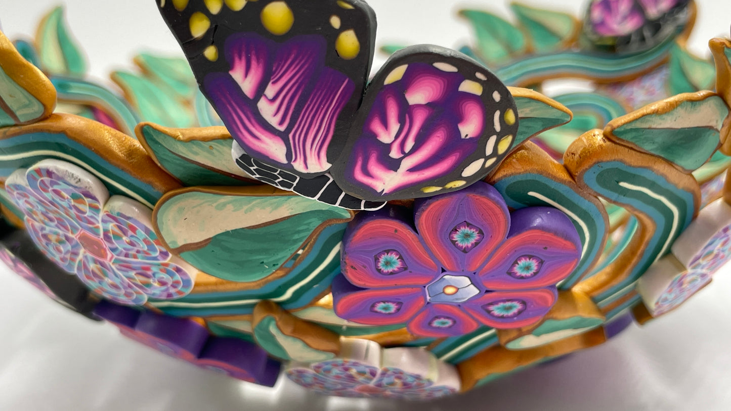 Beautiful Butterfly Bowl
