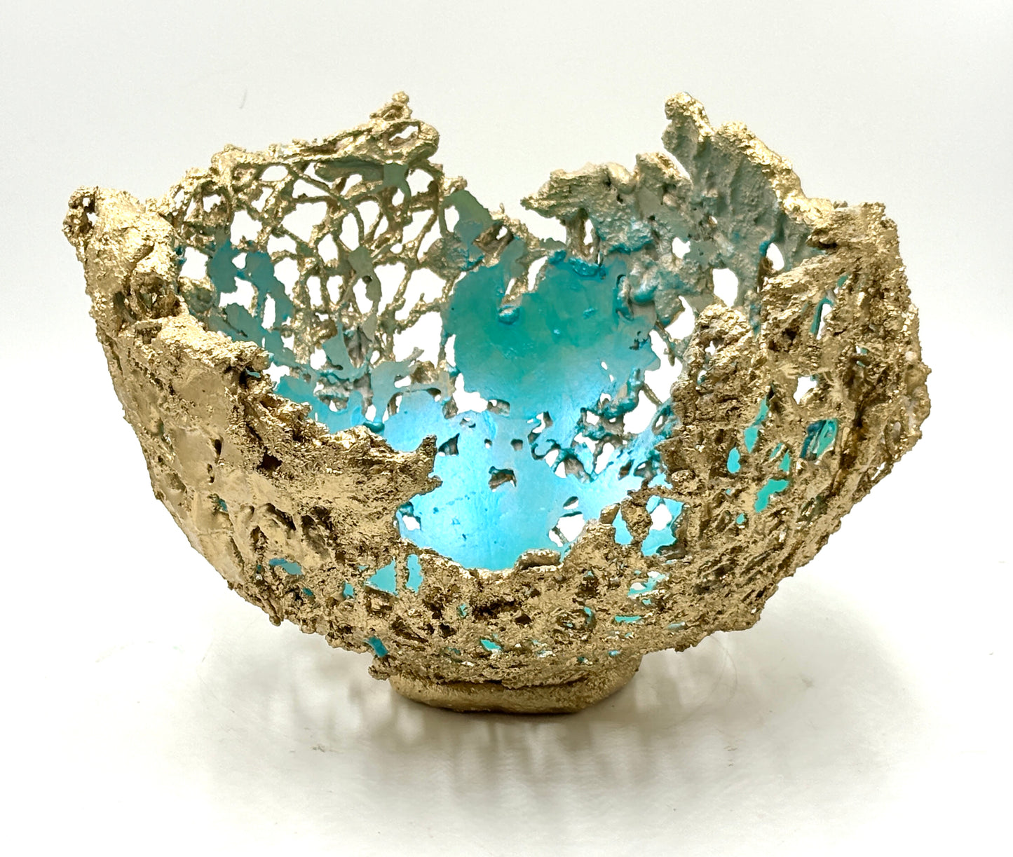 Concrete rope bowl