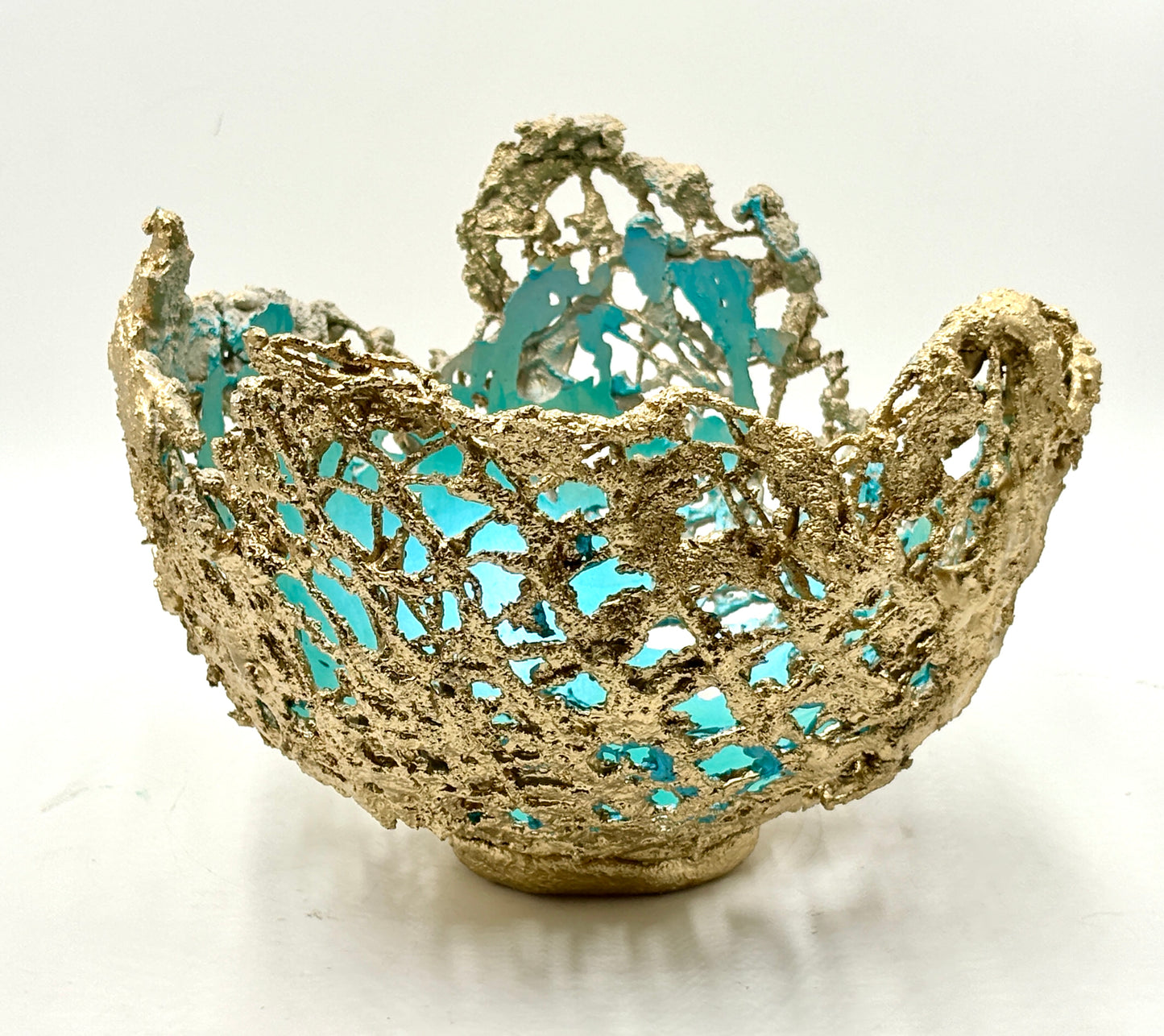 Concrete rope bowl