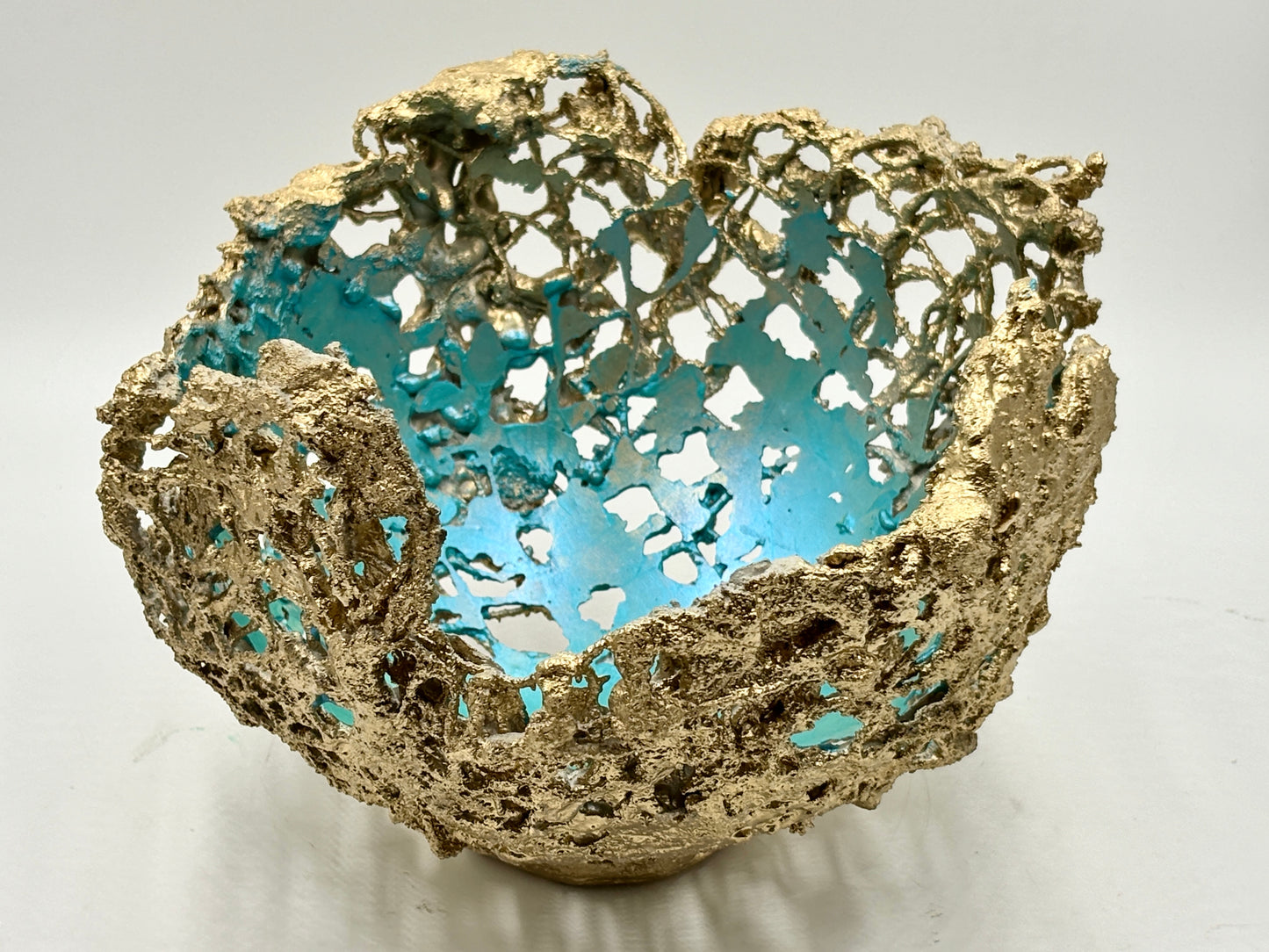 Concrete rope bowl