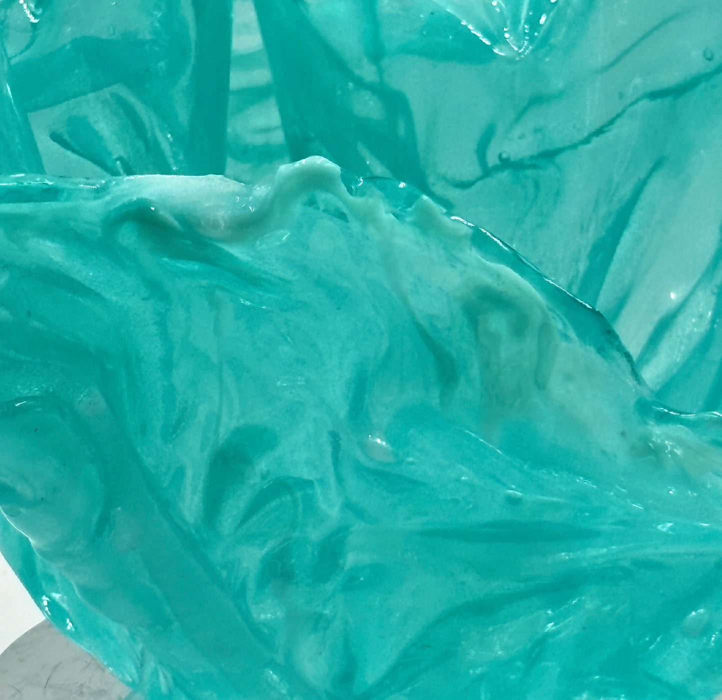 Blue resin "Ocean" bowl
