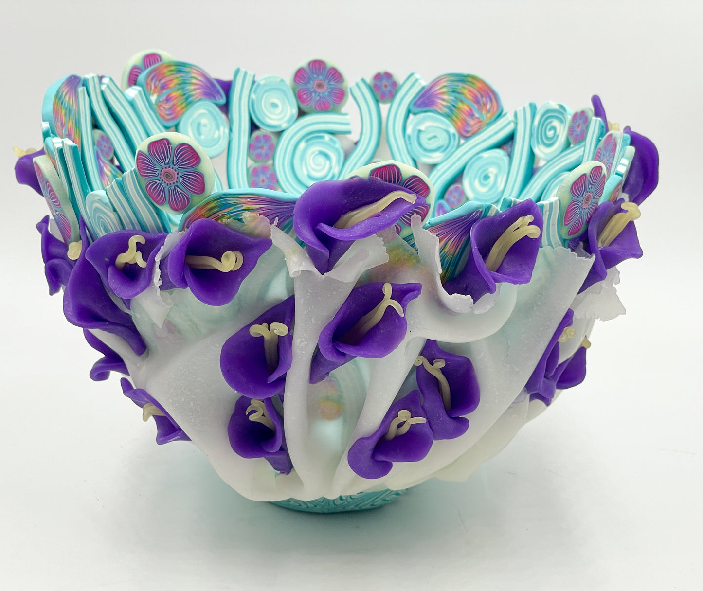 Purple Calla Lily Bowl