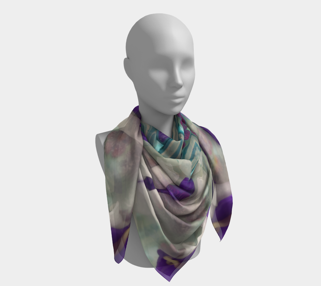 purple cala lily bag