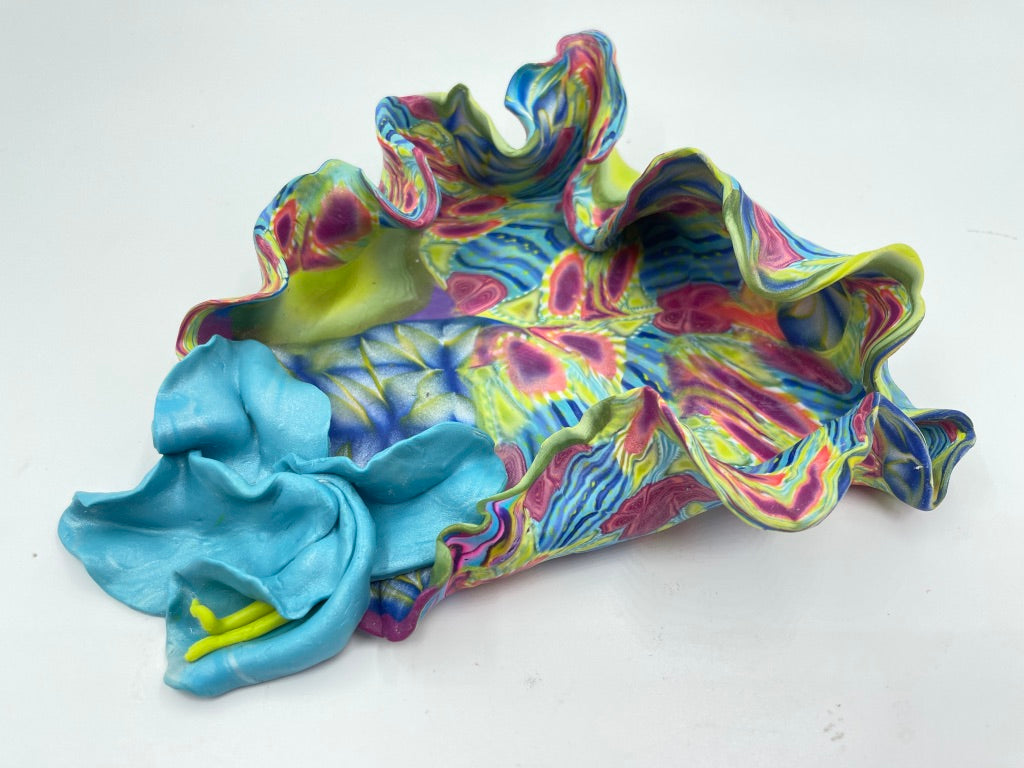 Small whimsical organically shapped bowl