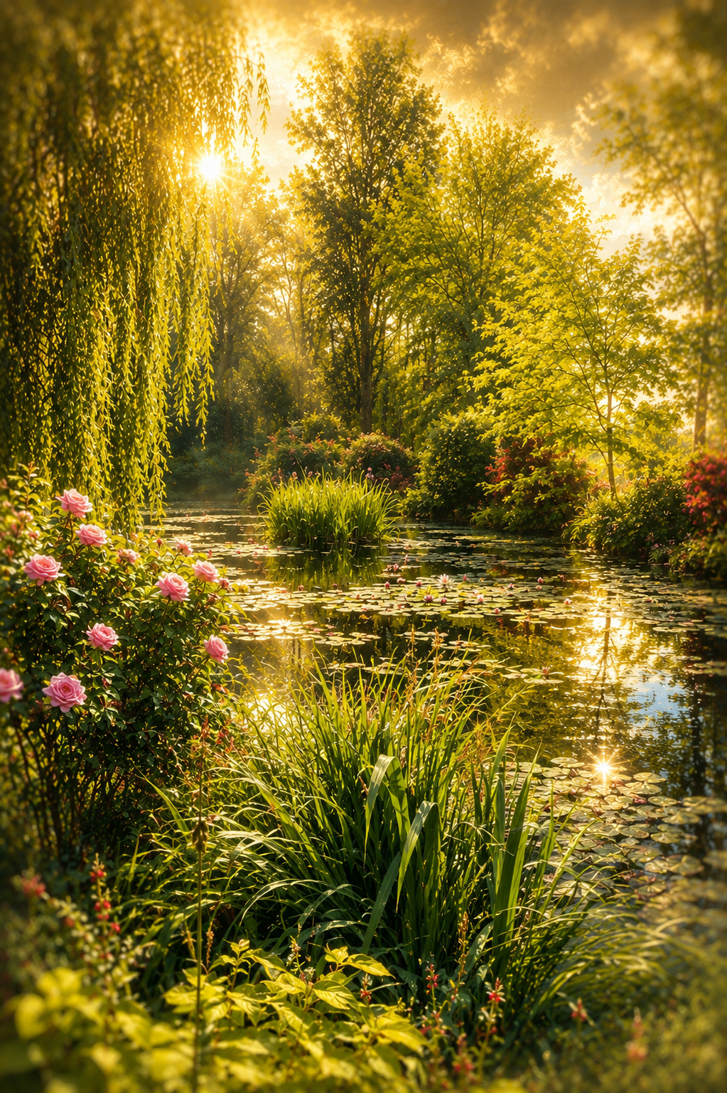 Giverny Memories •  Art Keepsake Notecard Collection • Handmade Linen Stationery • Original Photography