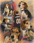 Artastic by FocalPoint Custom Pet Portraits | Watercolor Painterly Pet Art