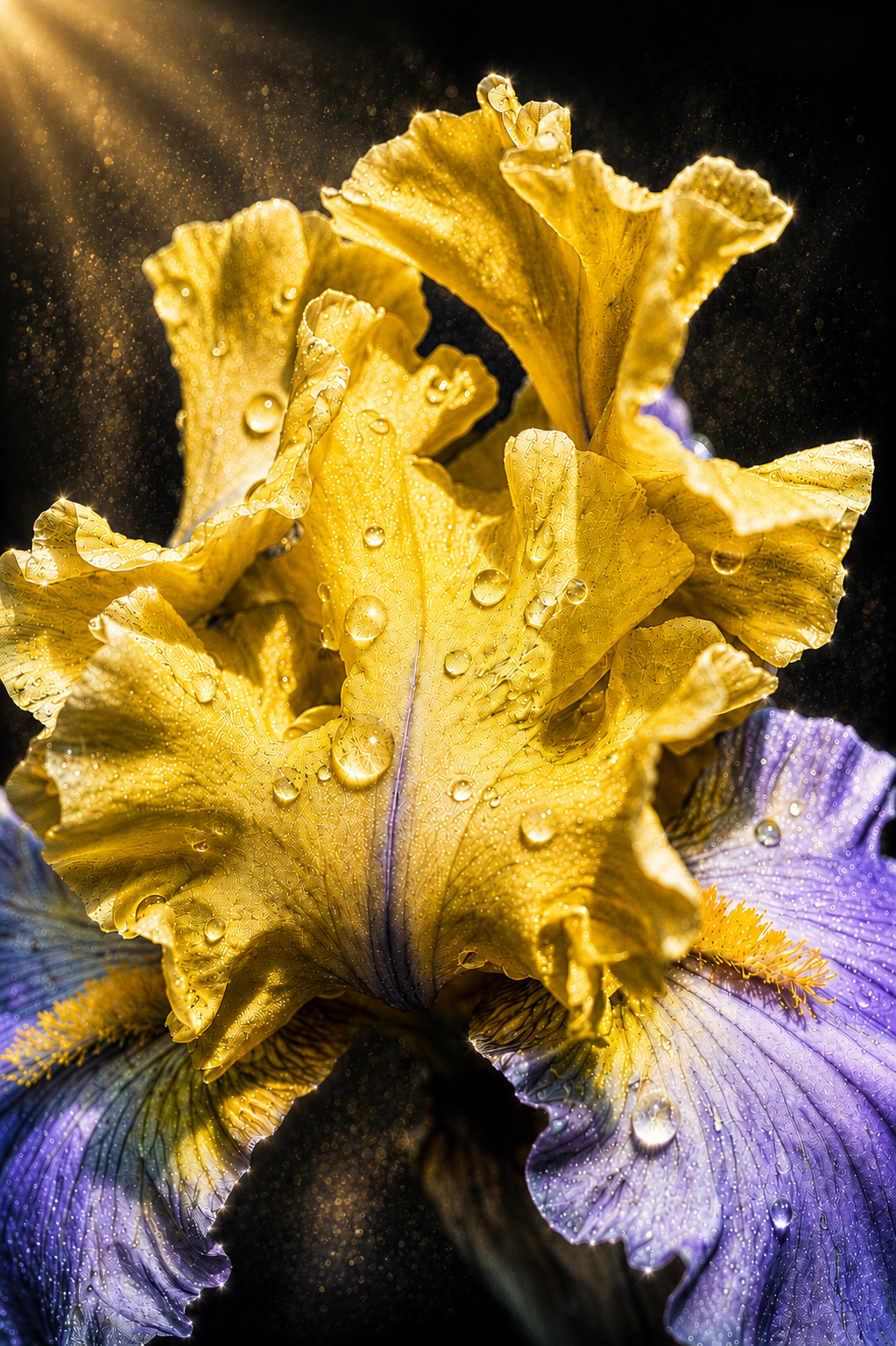 Iris Nocturne | Fine Art Photography Notecards in Keepsake box