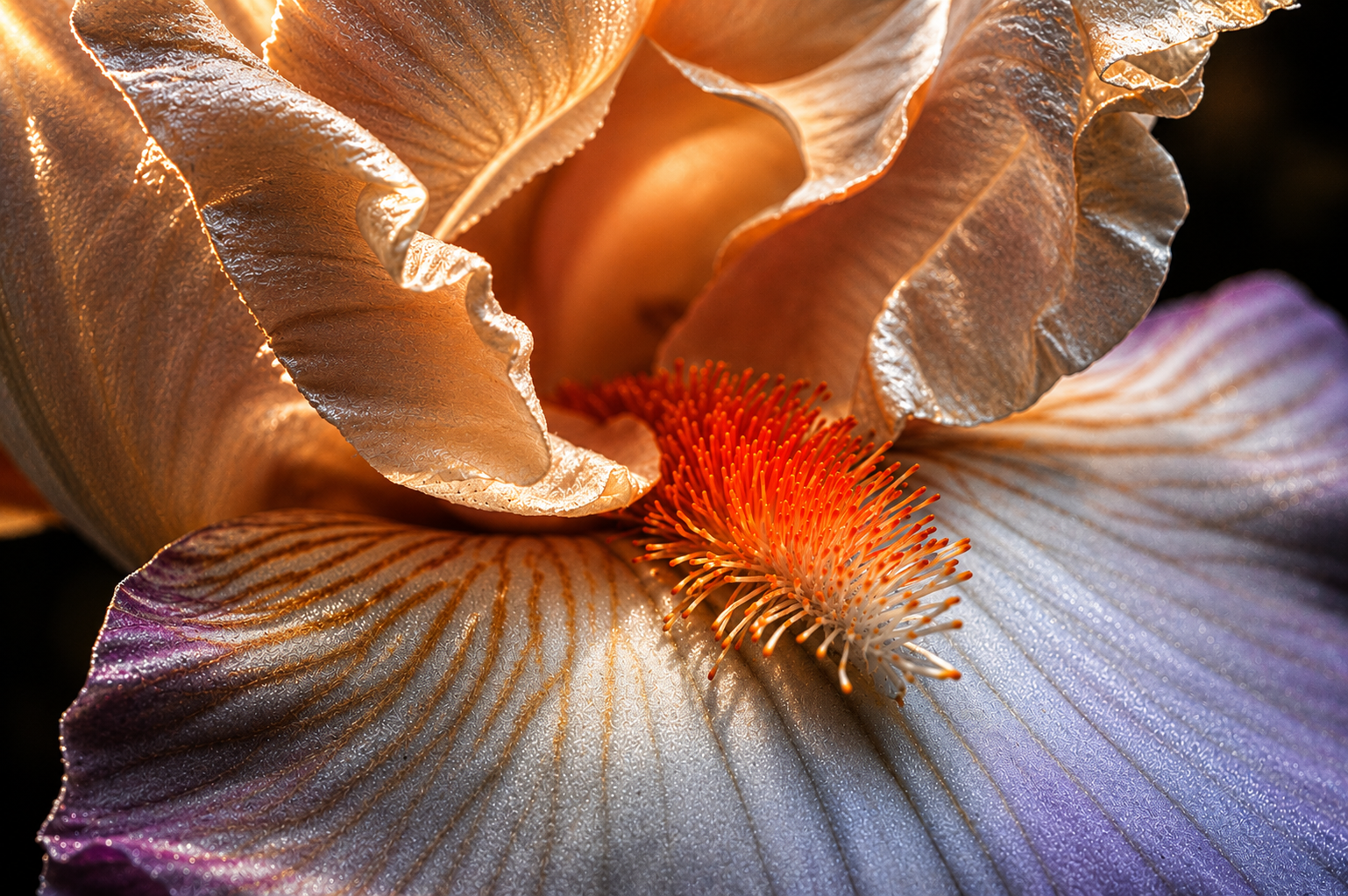 Iris Nocturne | Fine Art Photography Notecards in Keepsake box