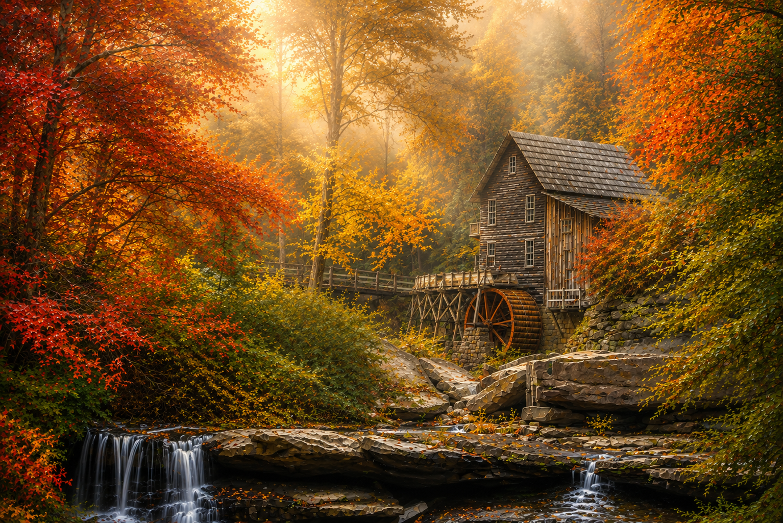 October Light | Fine Art Photography Notecards in Keepsake box