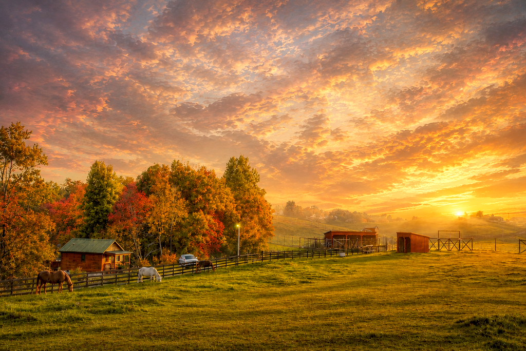 October Light | Fine Art Photography Notecards in Keepsake box