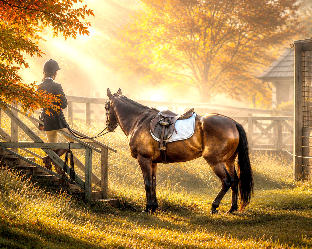 The Sporting Horse-Art Linen Card Collection in Keepsake Box (Copy)