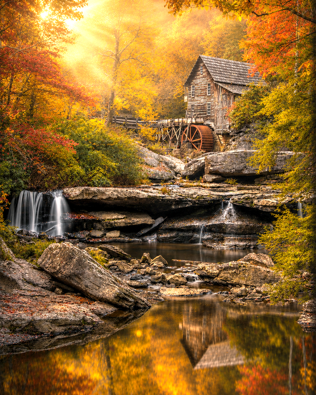 October Light | Fine Art Photography Notecards in Keepsake box