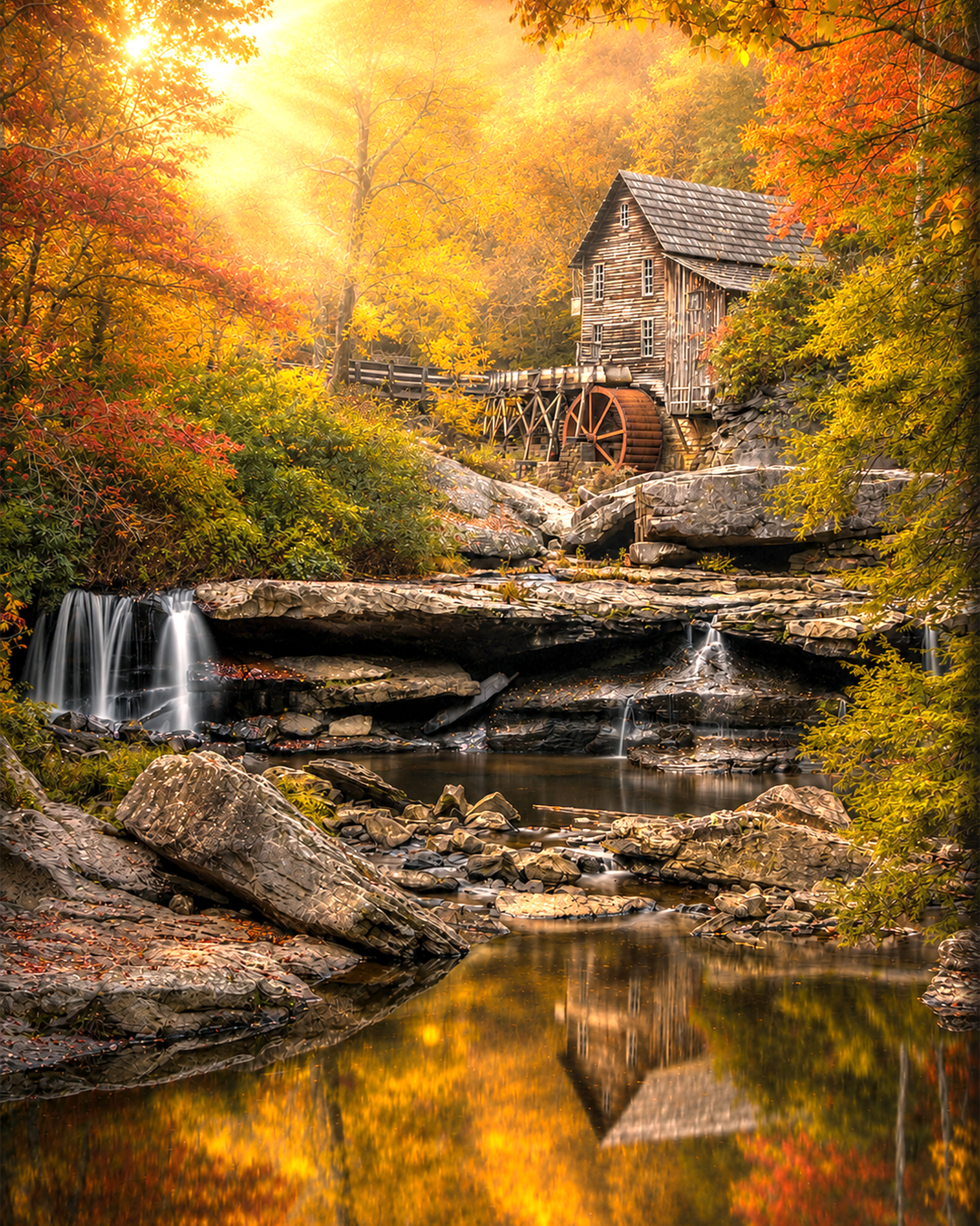 October Light | Fine Art Photography Notecards in Keepsake box