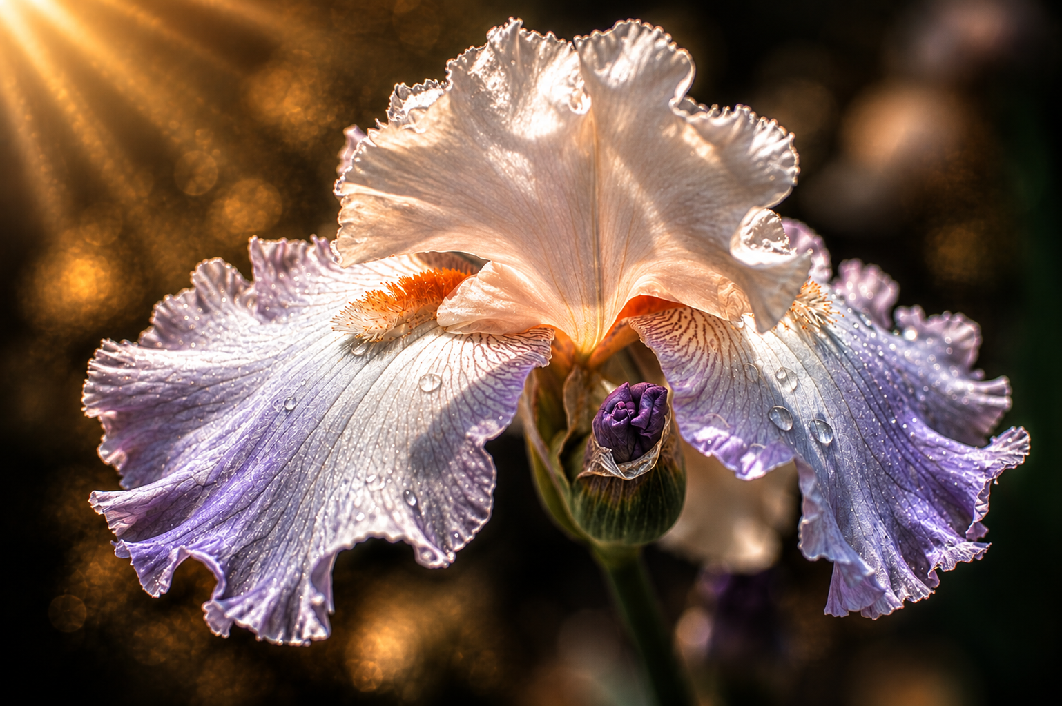 Iris Nocturne | Fine Art Photography Notecards in Keepsake box