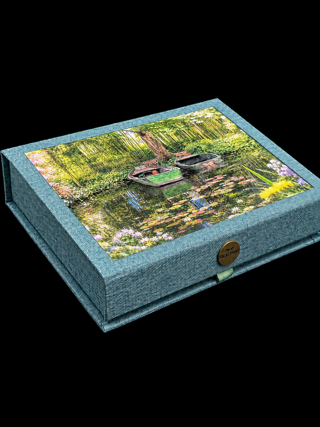 Giverny Memories •  Art Keepsake Notecard Collection • Handmade Linen Stationery • Original Photography
