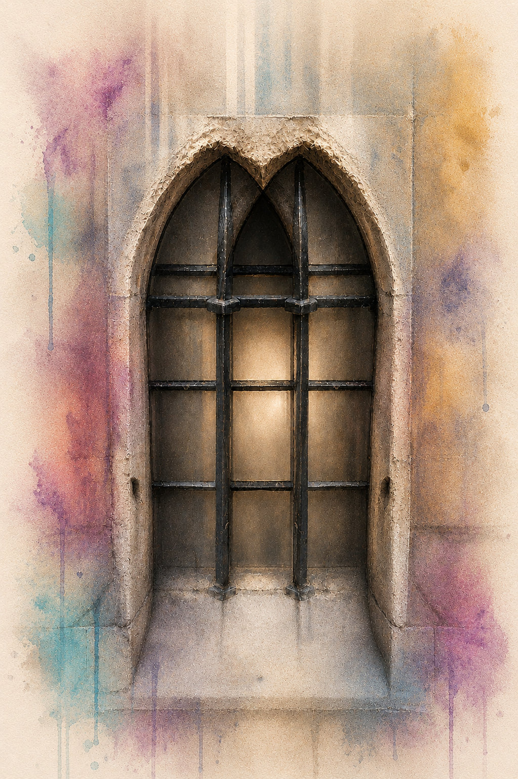 European Windows•  Art Keepsake Notecard Collection • Handmade Linen Stationery • Original Photography