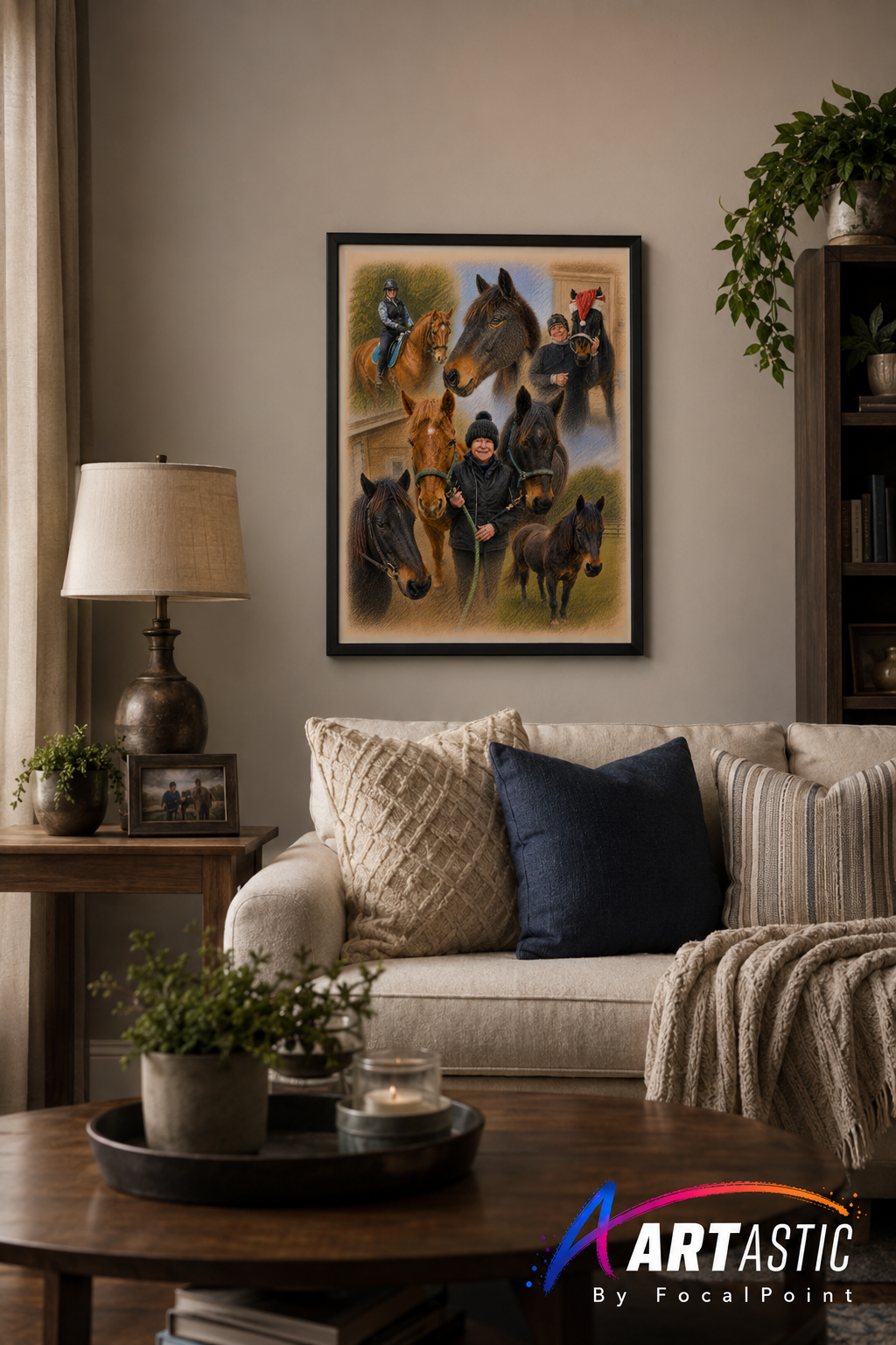 Artastic by FocalPoint Custom Pet Portraits | Watercolor Painterly Pet Art