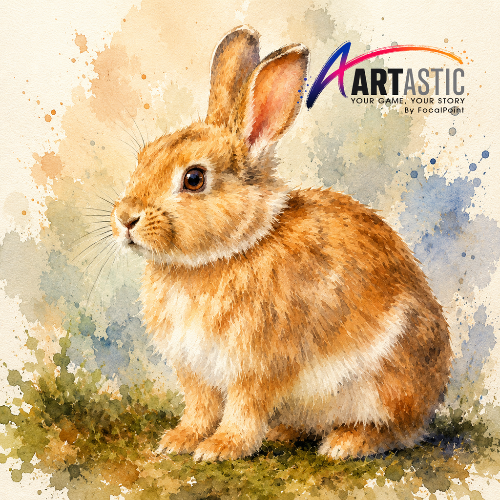 Artastic by FocalPoint Custom Pet Portraits | Watercolor Painterly Pet Art