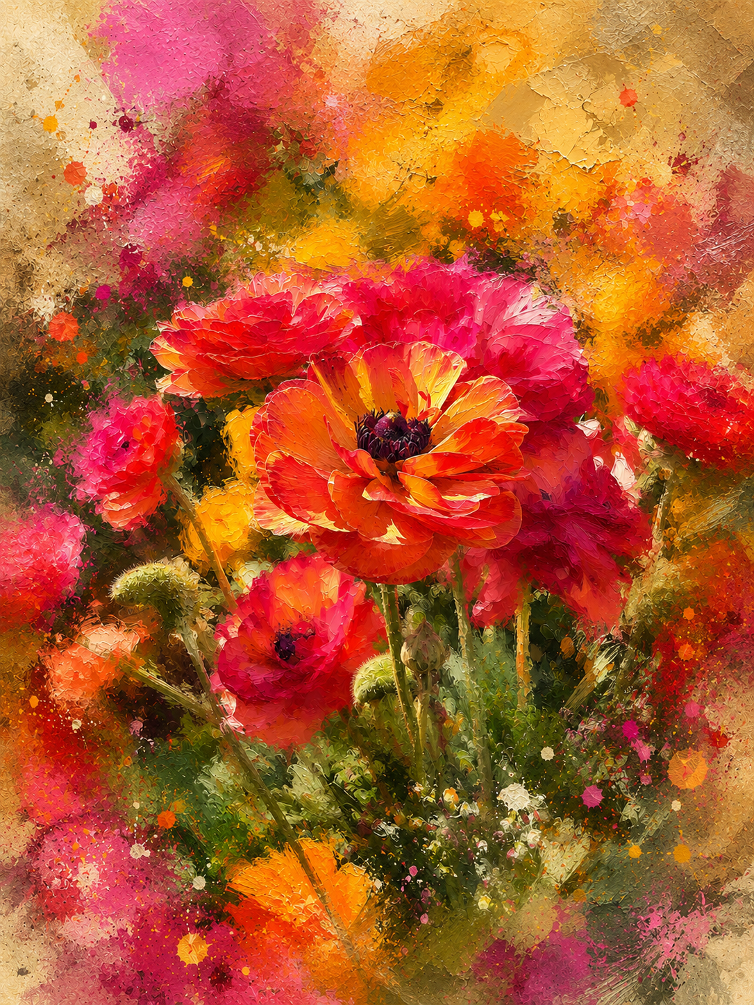 Flower Series •  Art Keepsake Notecard Collection • Handmade Linen Stationery • Original Photography