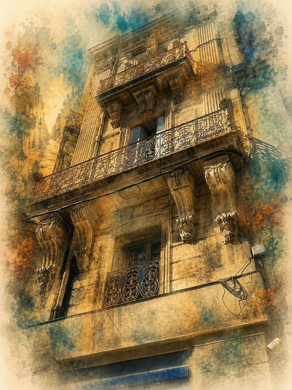 European Windows•  Art Keepsake Notecard Collection • Handmade Linen Stationery • Original Photography