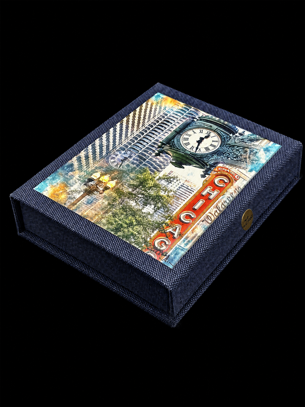 Chicago Highlights •  Art Keepsake Notecard Collection • Handmade Linen Stationery • Original Photography