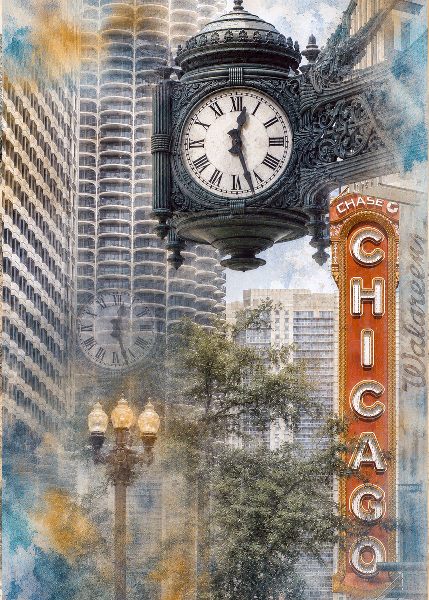Chicago Highlights •  Art Keepsake Notecard Collection • Handmade Linen Stationery • Original Photography