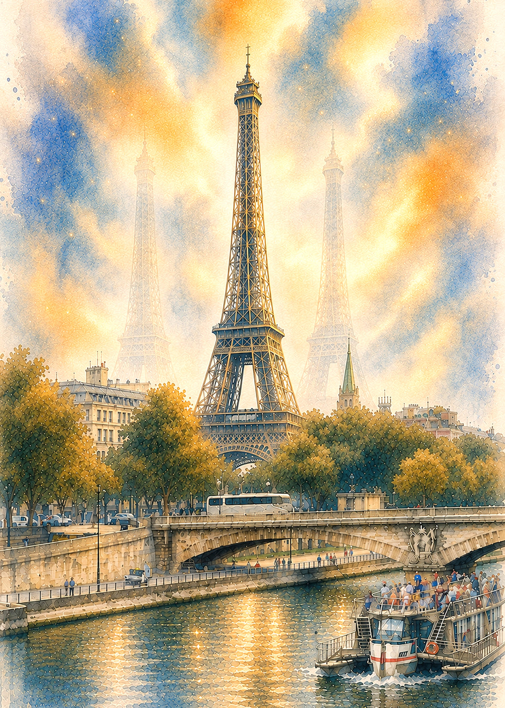 Paris Fine Art Keepsake Notecard Collection | Handmade Linen Stationery | Original Photography