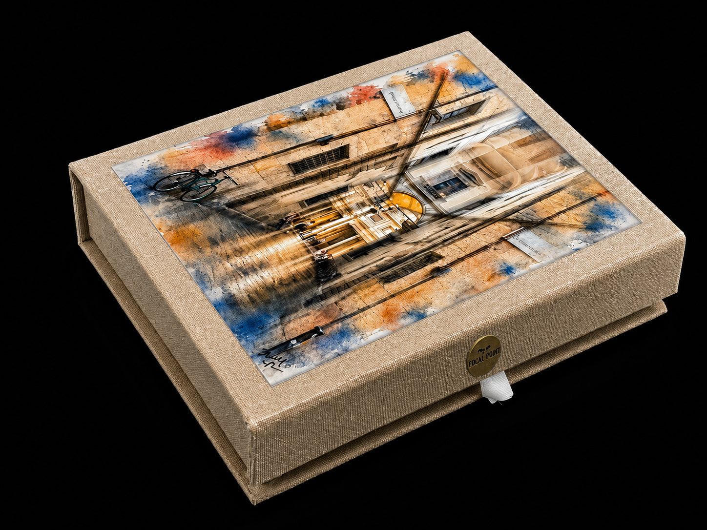 European Passageways Art Keepsake Notecard Collection | Handmade Linen Stationery | Original Photography