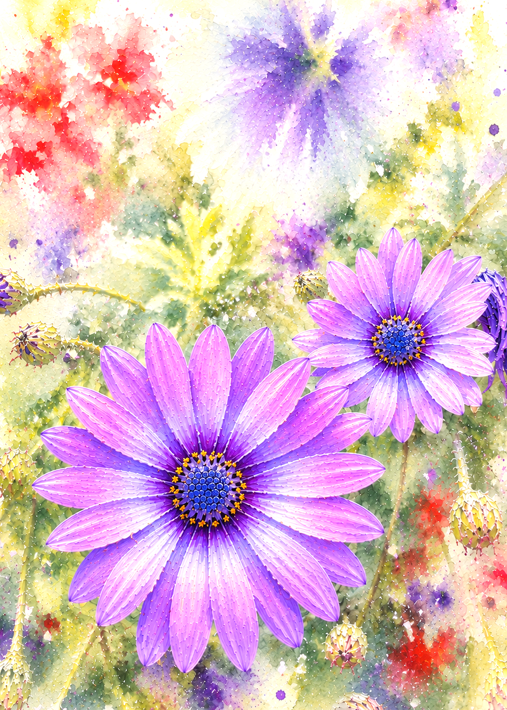 Flower Series •  Art Keepsake Notecard Collection • Handmade Linen Stationery • Original Photography