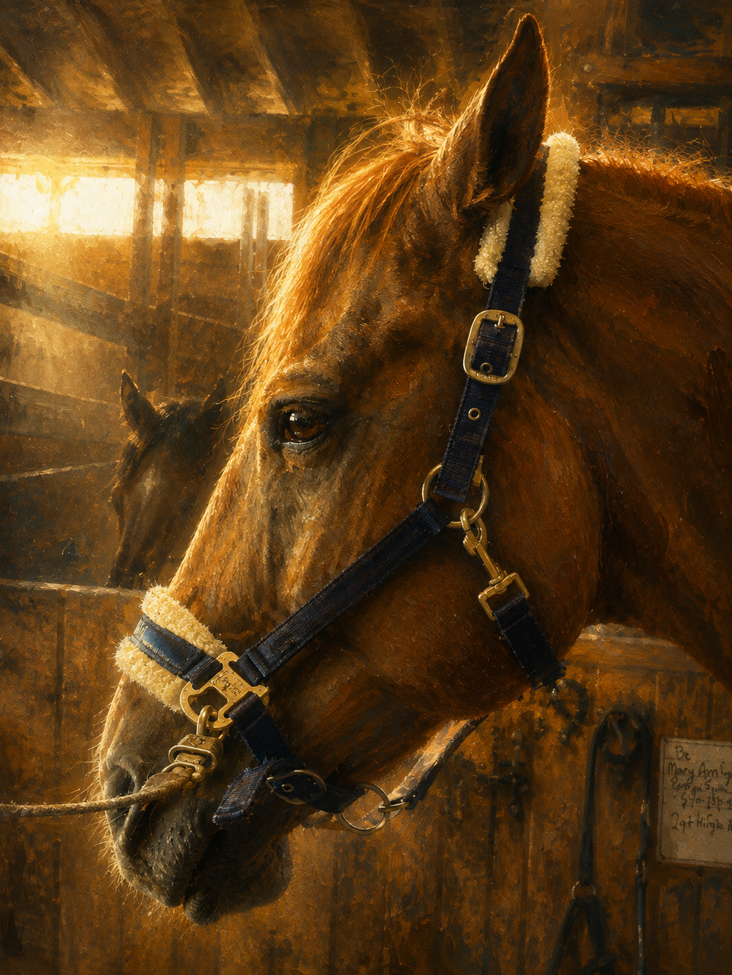 The Sporting Horse-Art Linen Card Collection in Keepsake Box (Copy)