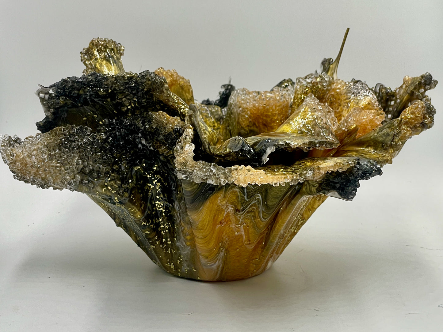 Resin Sculpture Bowl