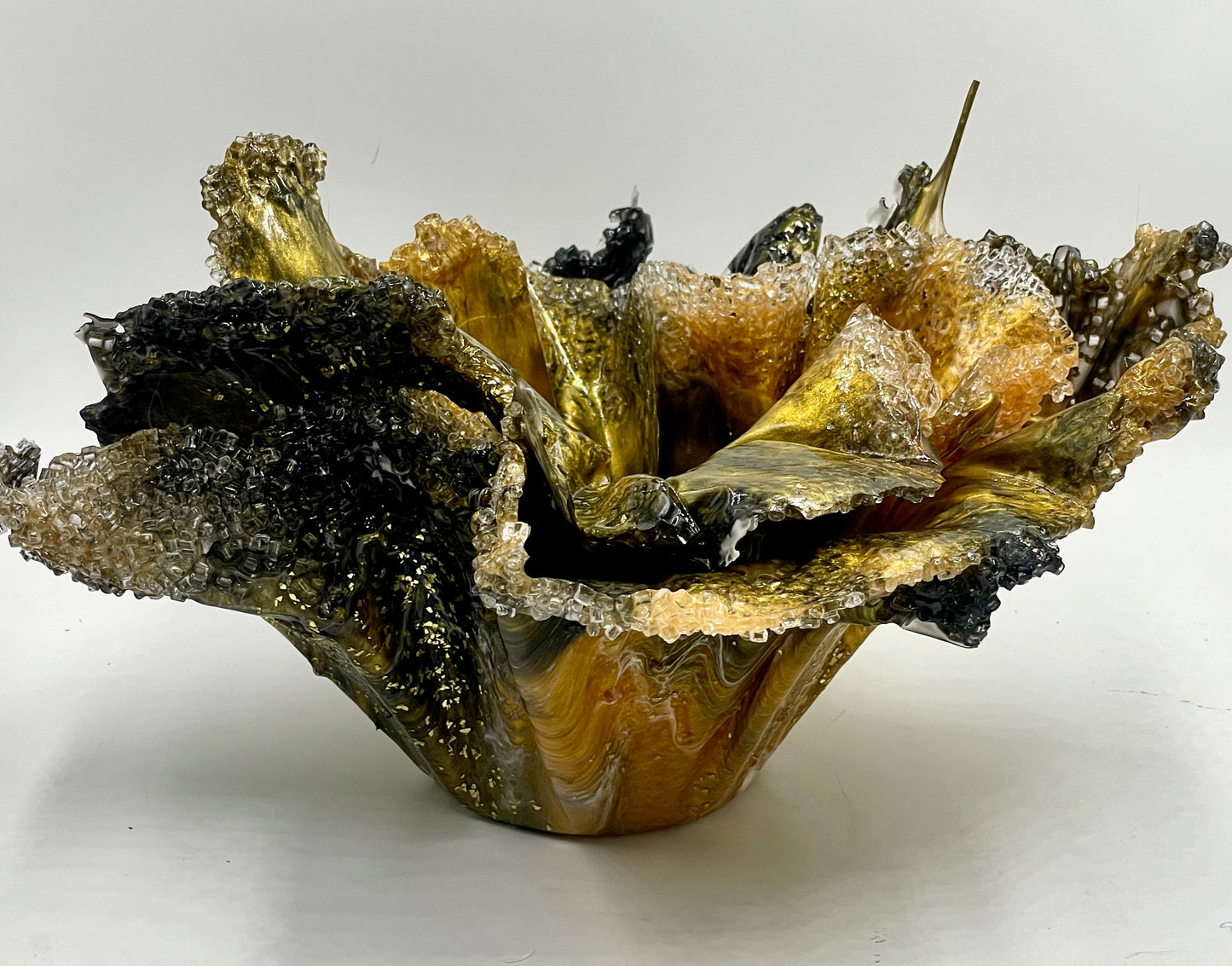 Resin Sculpture Bowl