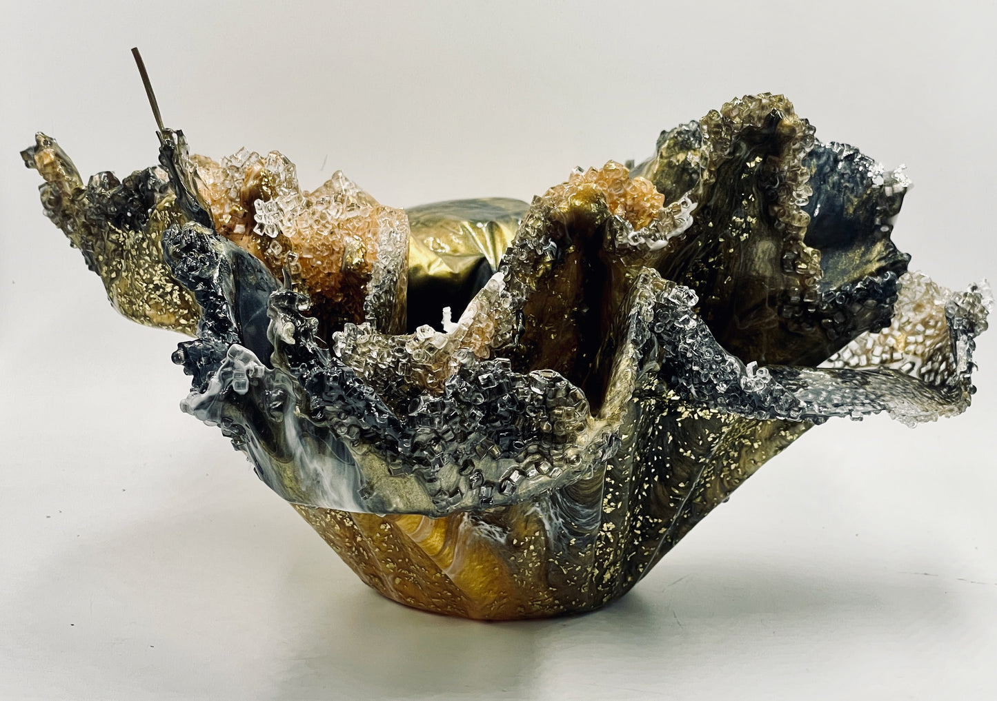 Resin Sculpture Bowl