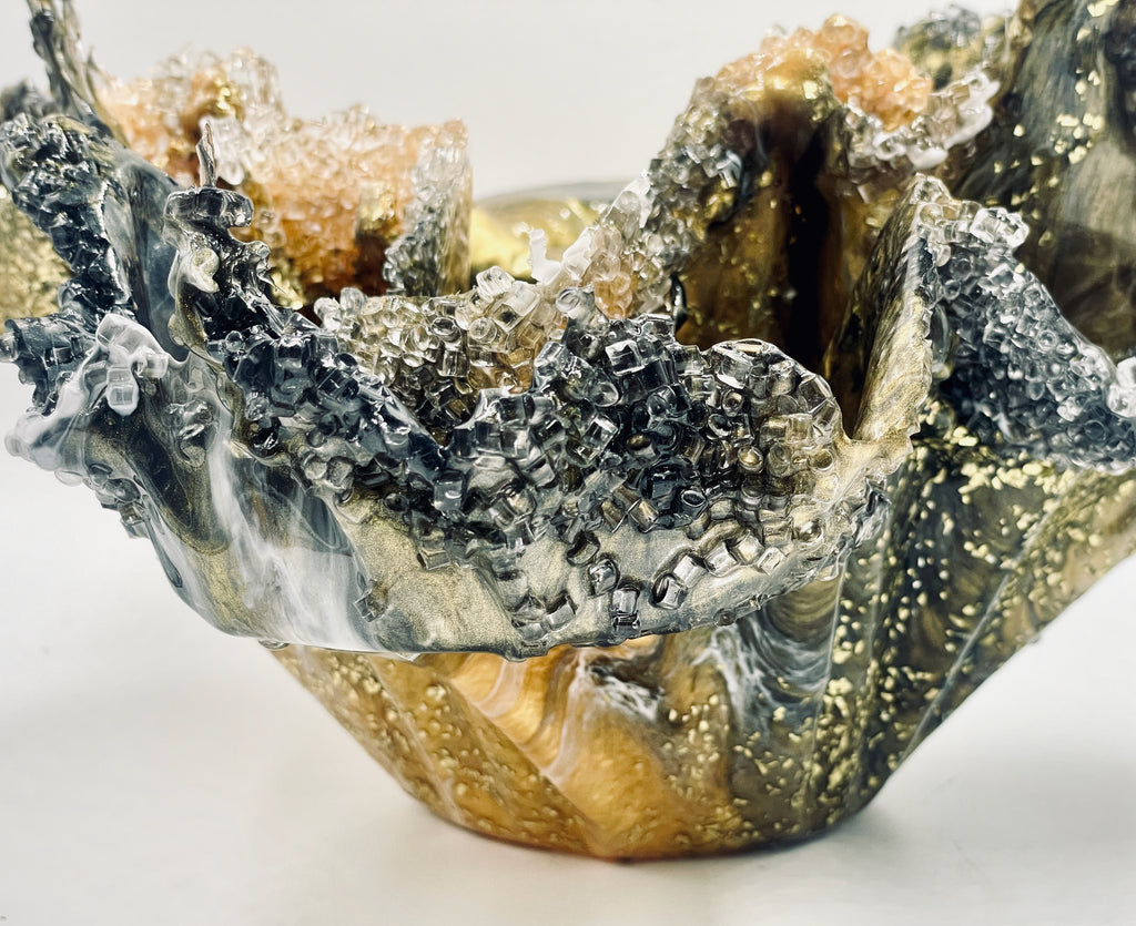 Resin Sculpture Bowl