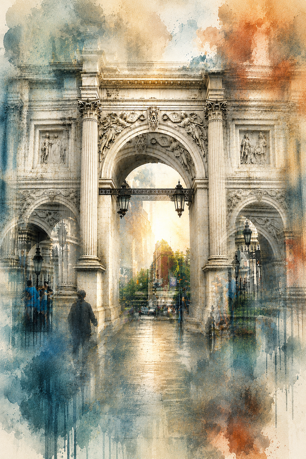 European Passageways Art Keepsake Notecard Collection | Handmade Linen Stationery | Original Photography