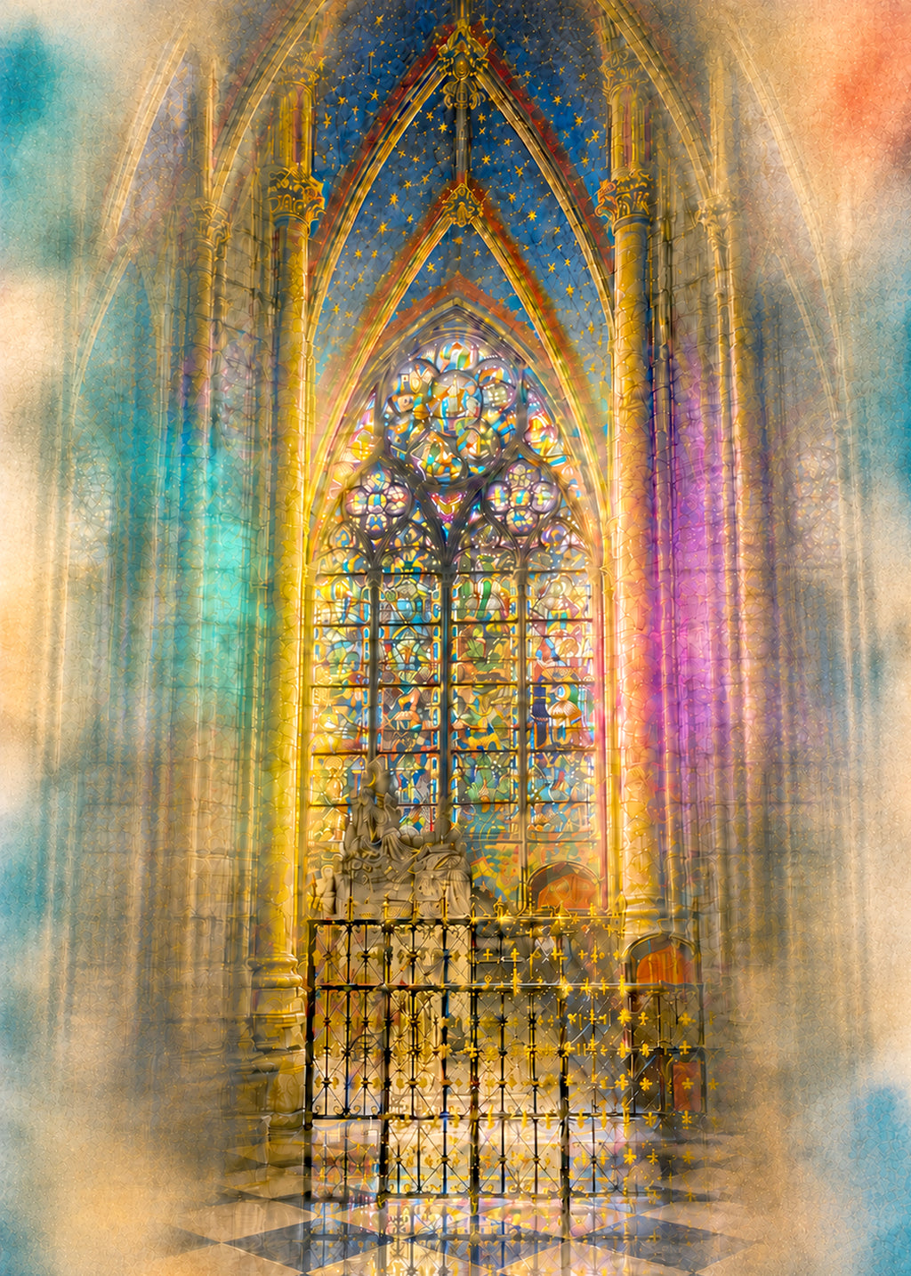 European Windows•  Art Keepsake Notecard Collection • Handmade Linen Stationery • Original Photography