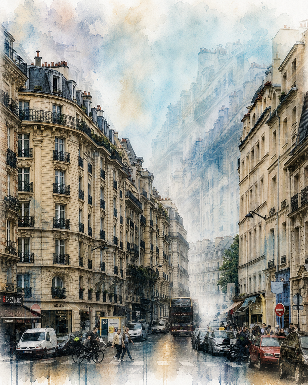 Paris Fine Art Keepsake Notecard Collection | Handmade Linen Stationery | Original Photography
