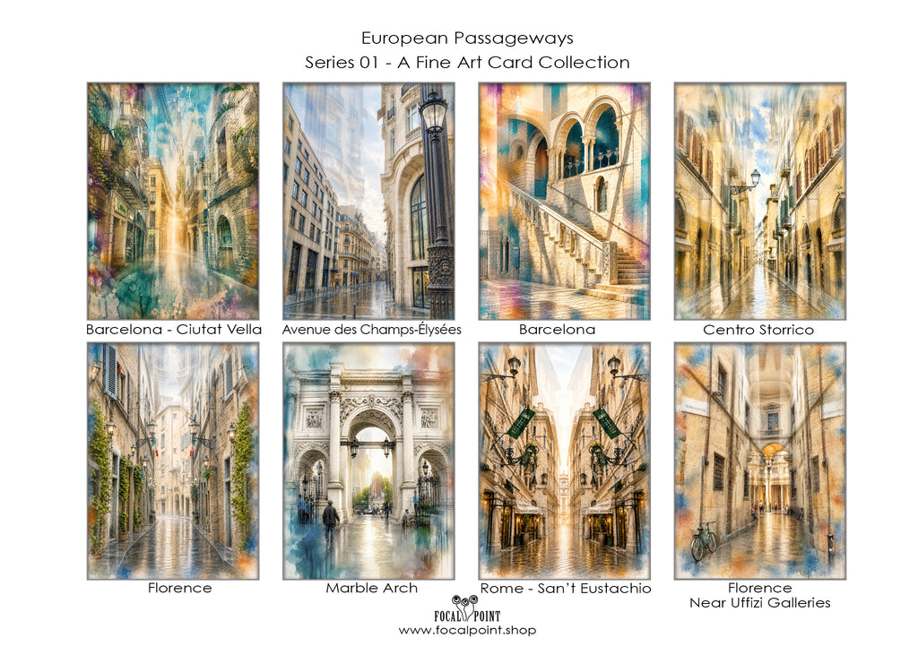 Note Cards - Passageways Collection 01
