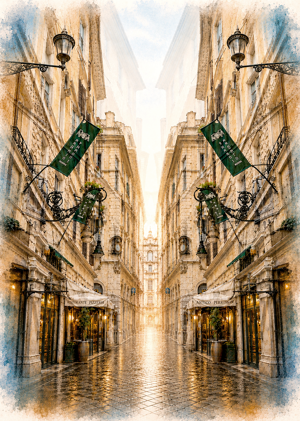 European Passageways Art Keepsake Notecard Collection | Handmade Linen Stationery | Original Photography