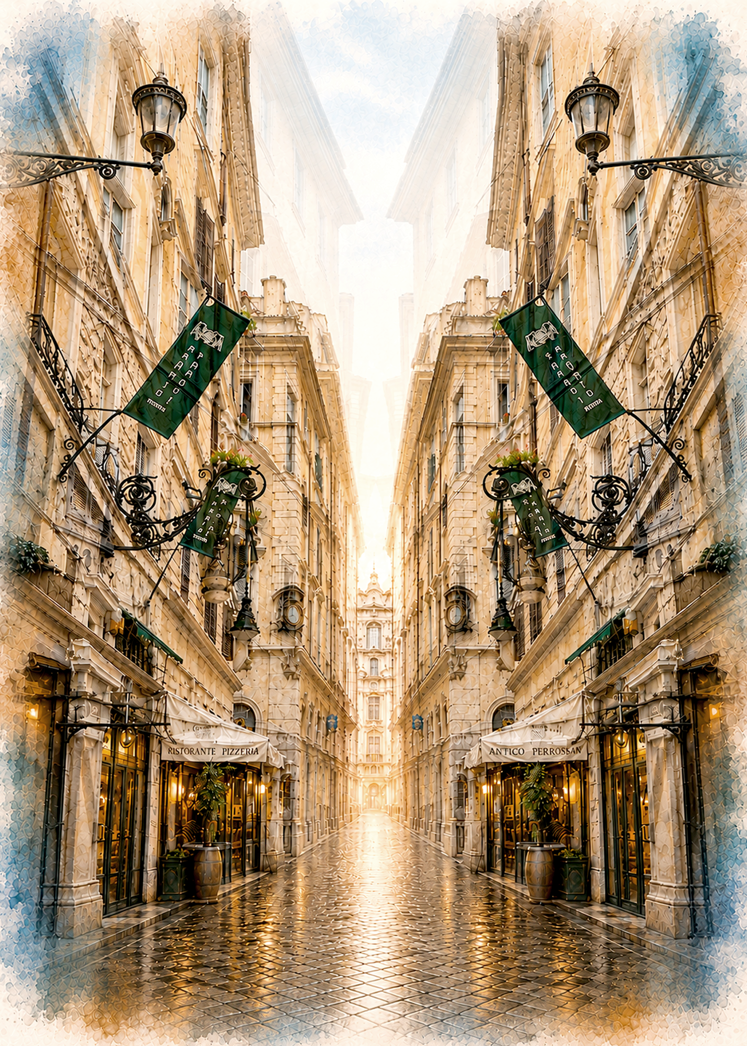 European Passageways Art Keepsake Notecard Collection | Handmade Linen Stationery | Original Photography