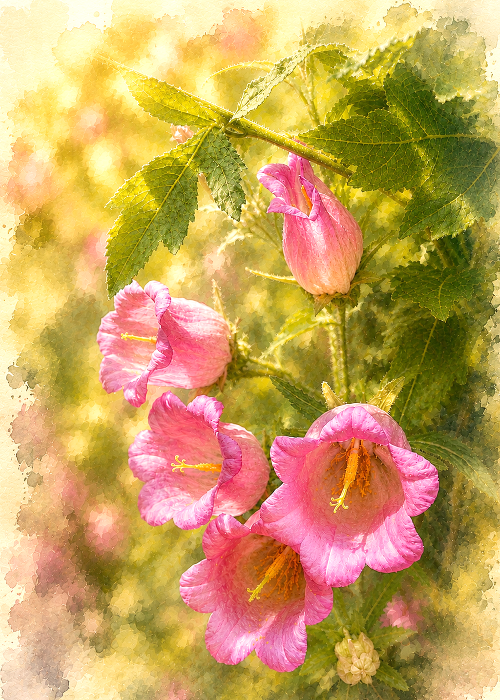 Flower Series •  Art Keepsake Notecard Collection • Handmade Linen Stationery • Original Photography