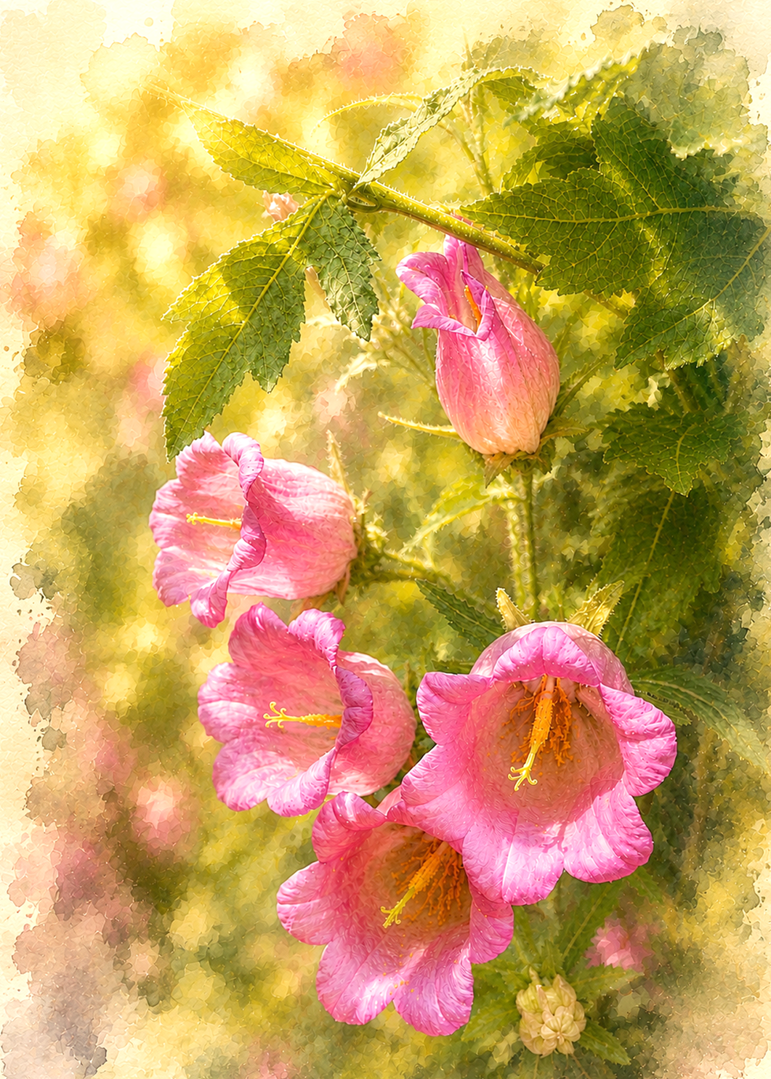 Flower Series •  Art Keepsake Notecard Collection • Handmade Linen Stationery • Original Photography