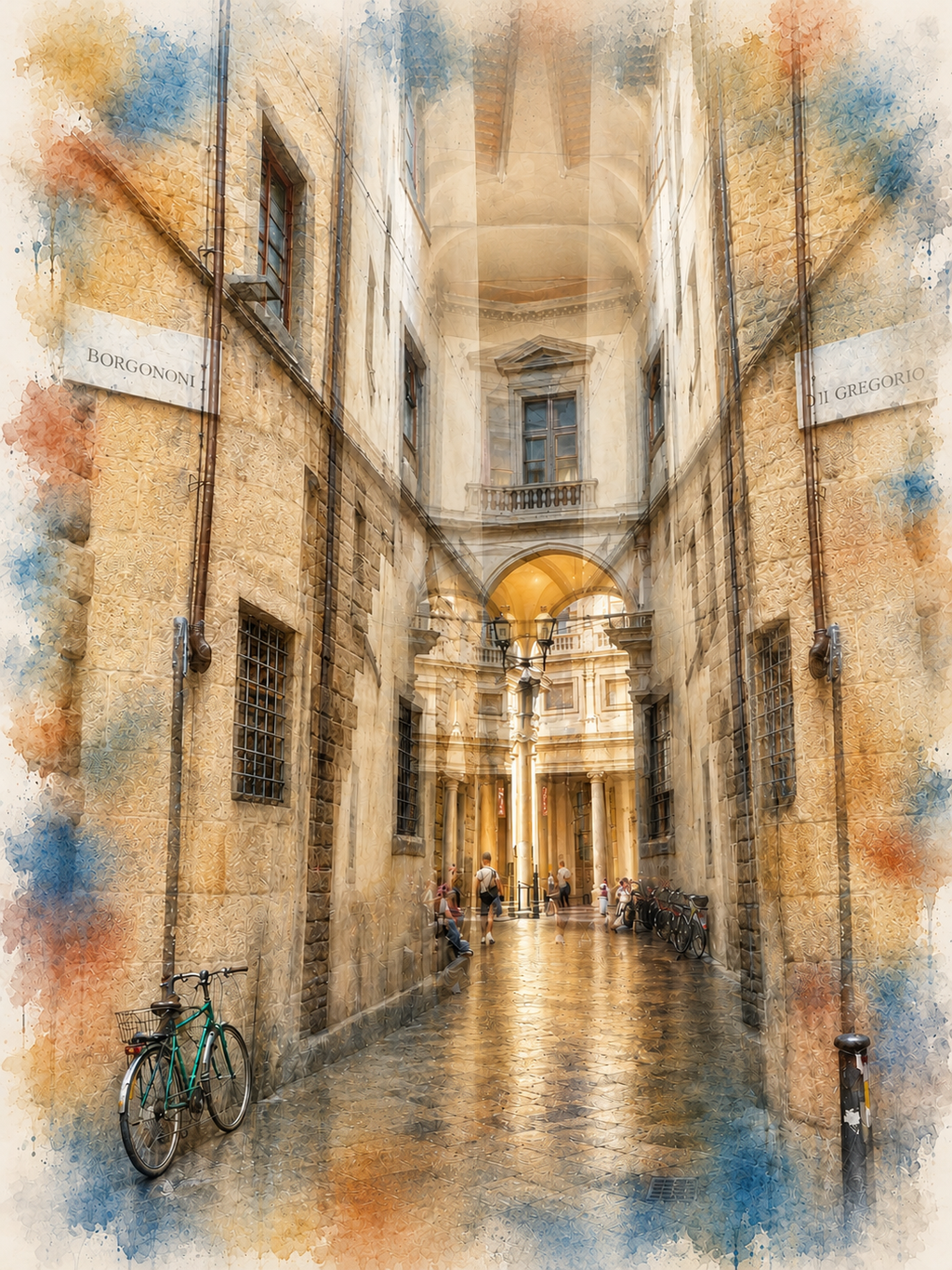 European Passageways Art Keepsake Notecard Collection | Handmade Linen Stationery | Original Photography