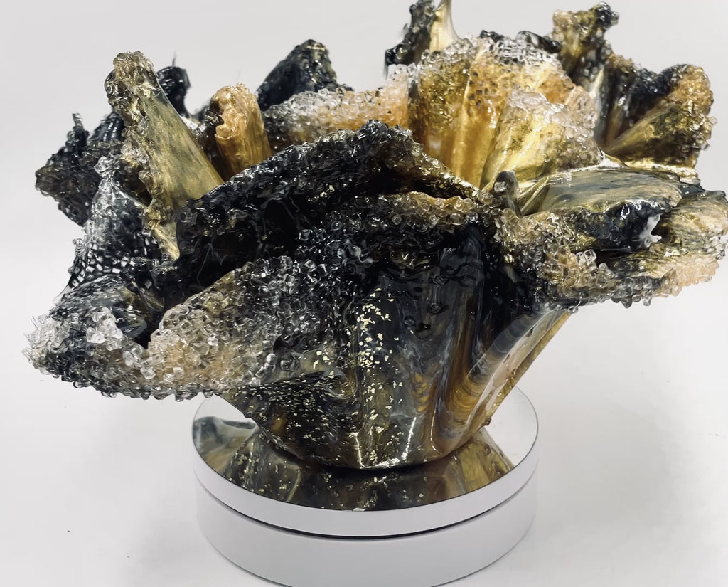 Resin Sculpture Bowl
