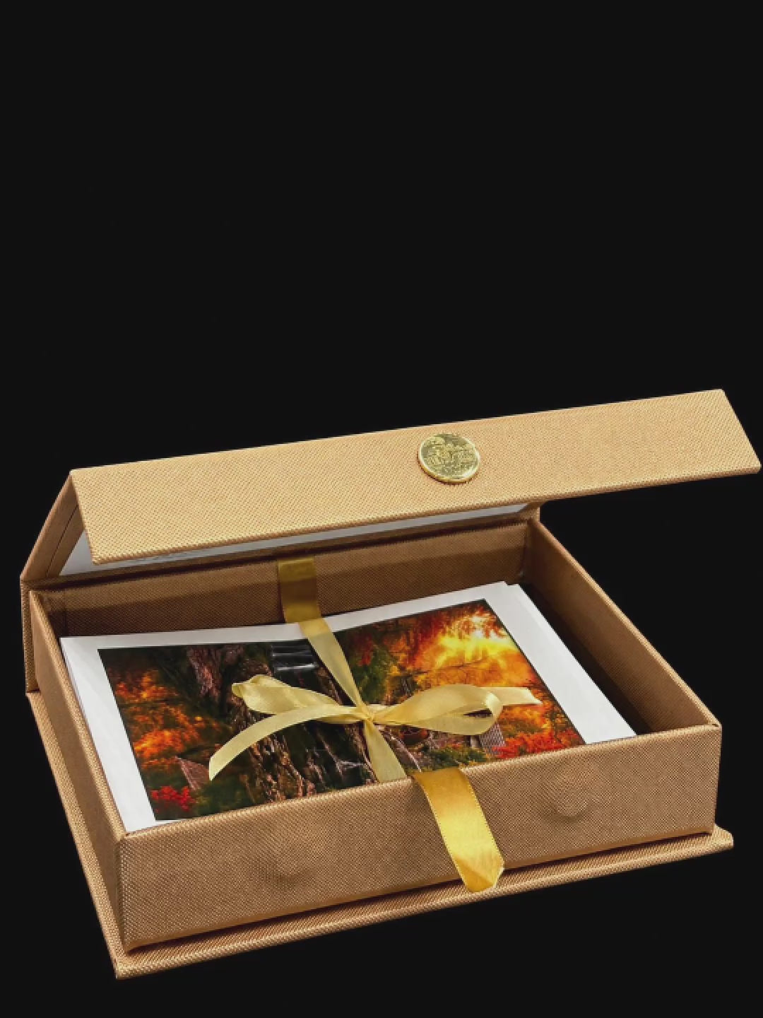 October Light | Fine Art Photography Notecards in Keepsake box