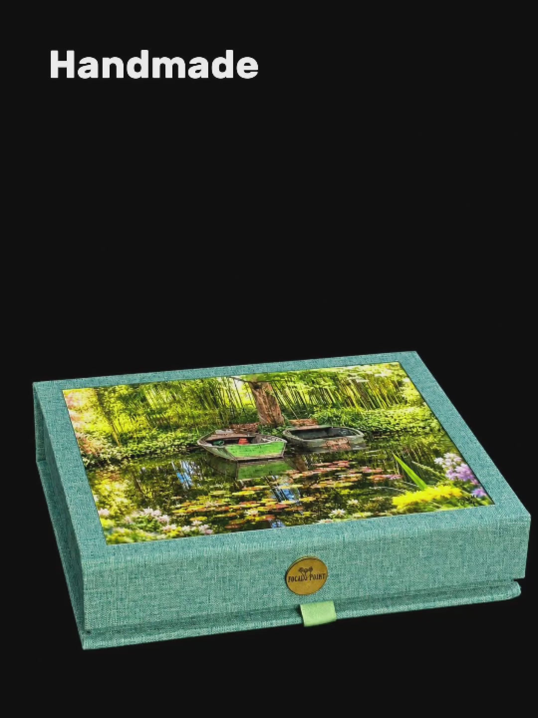 Giverny Memories •  Art Keepsake Notecard Collection • Handmade Linen Stationery • Original Photography
