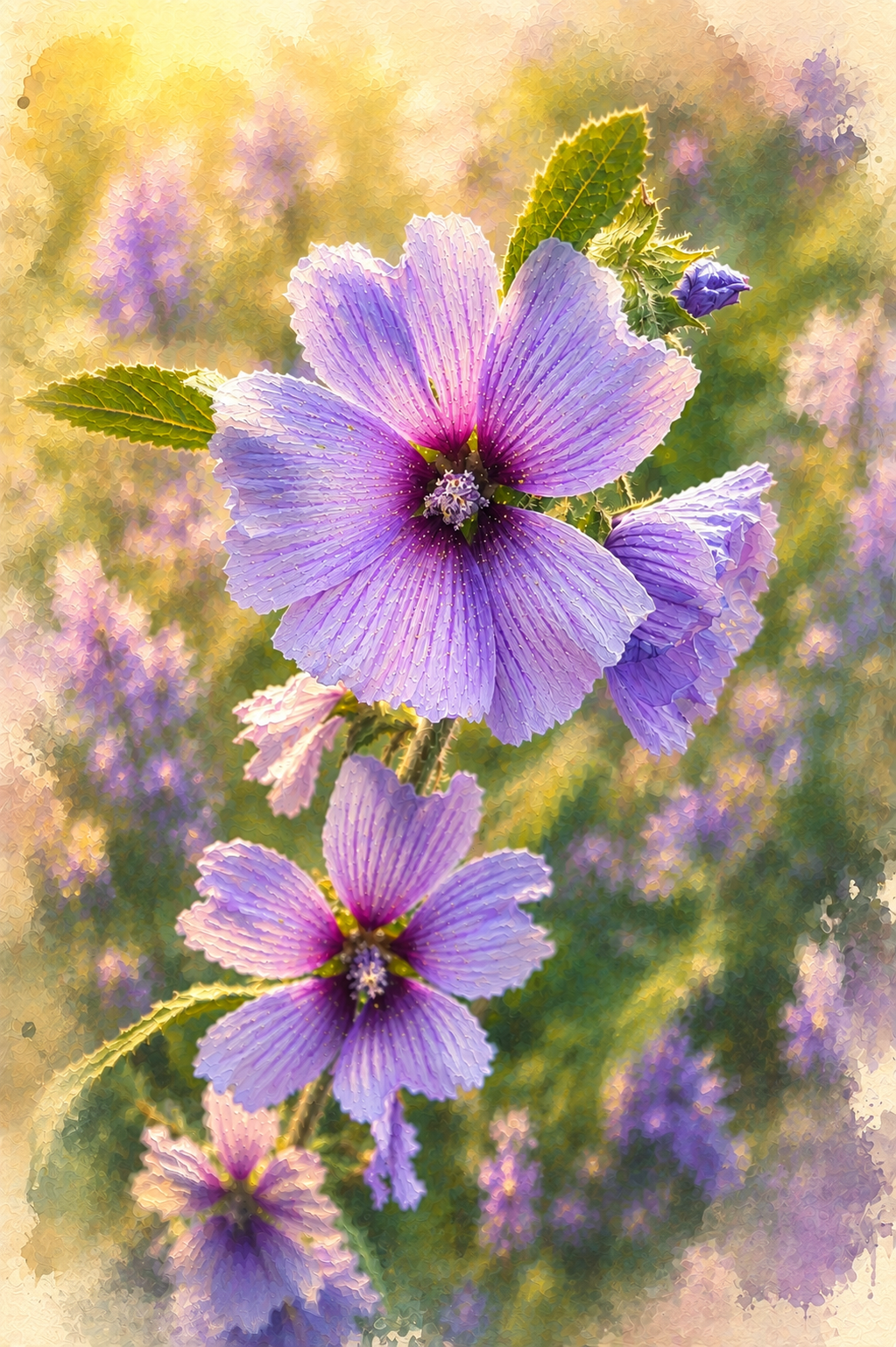 Flower Series •  Art Keepsake Notecard Collection • Handmade Linen Stationery • Original Photography