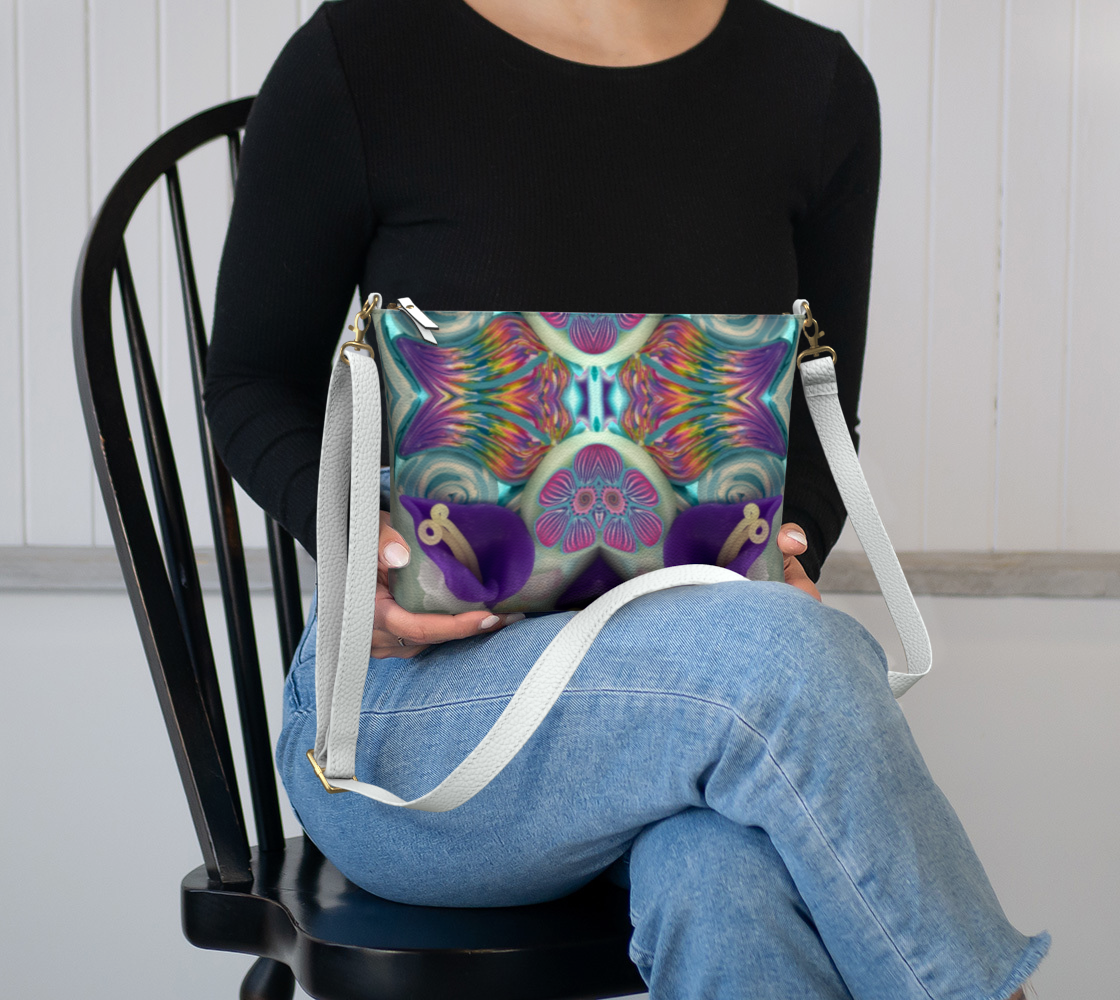 purple cala lily2 bag